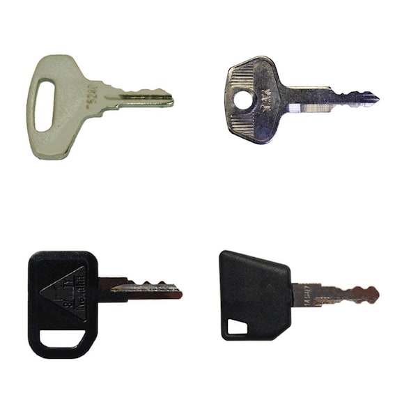 Aic Replacement Parts Ignition Key Set 4 Keys for GEHL Heavy Equipment / Construction AY-ELI80-0106 - main